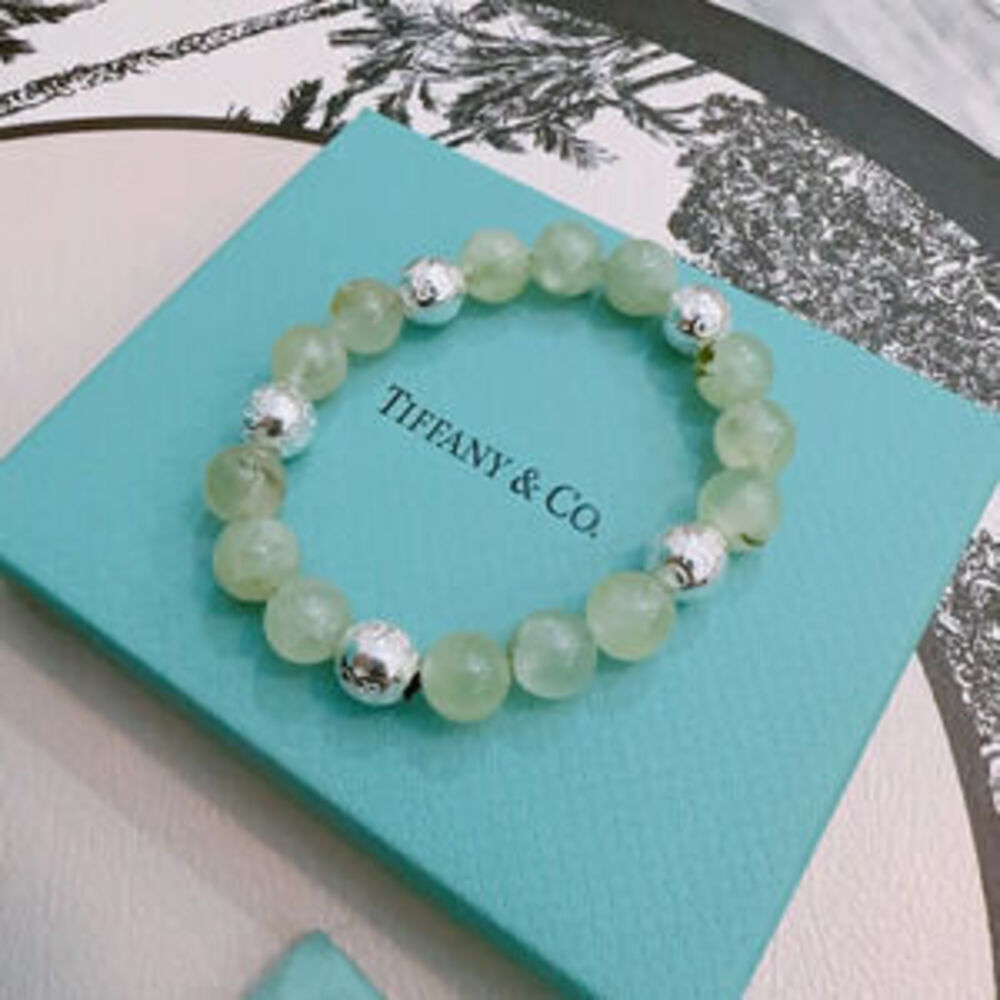 Tiffany & Co. Green Agate Bracelet